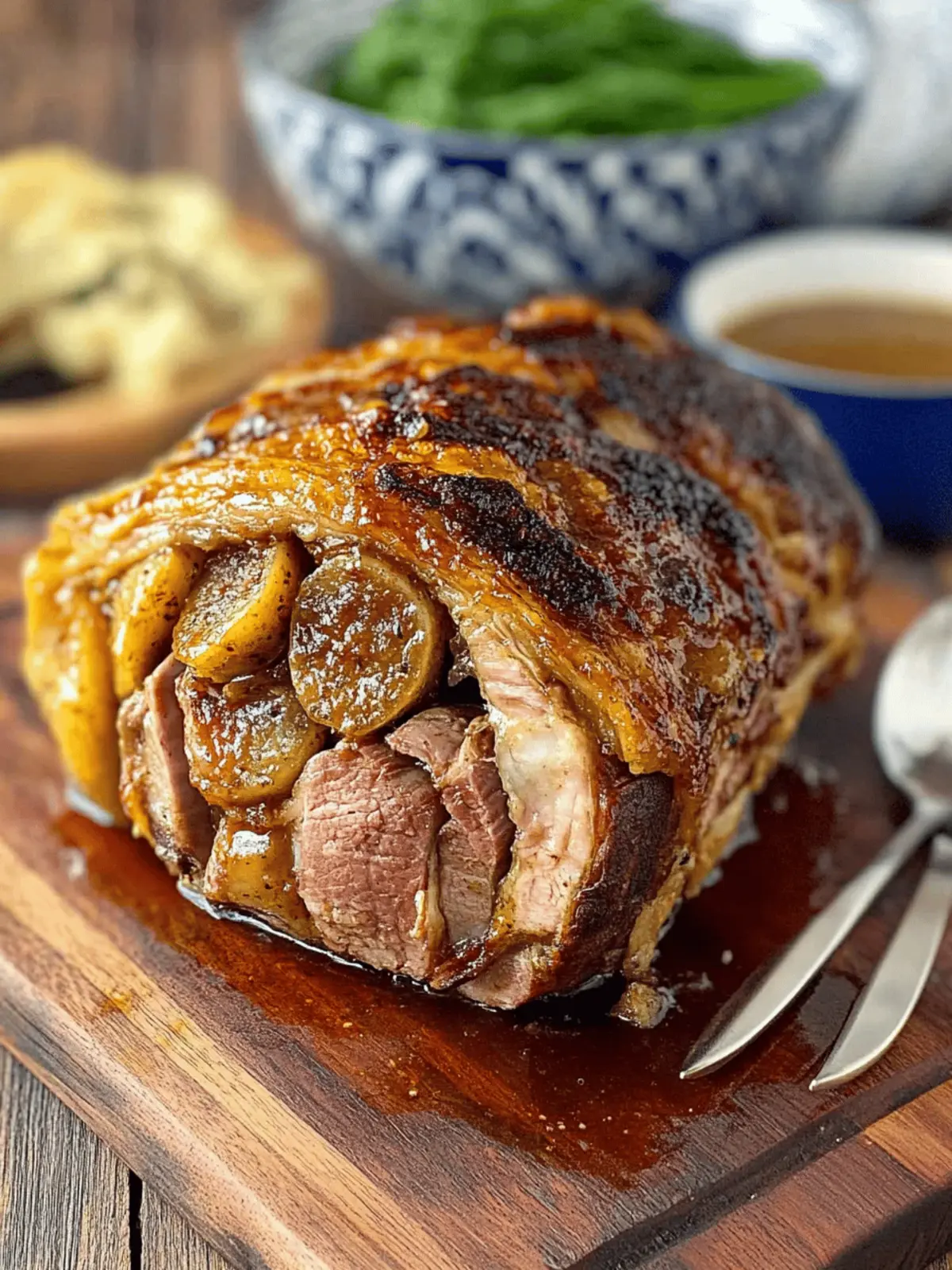 Savory Roast Pork with Gravy for a Cozy Winter Dinner 3 Roast Pork with Gravy