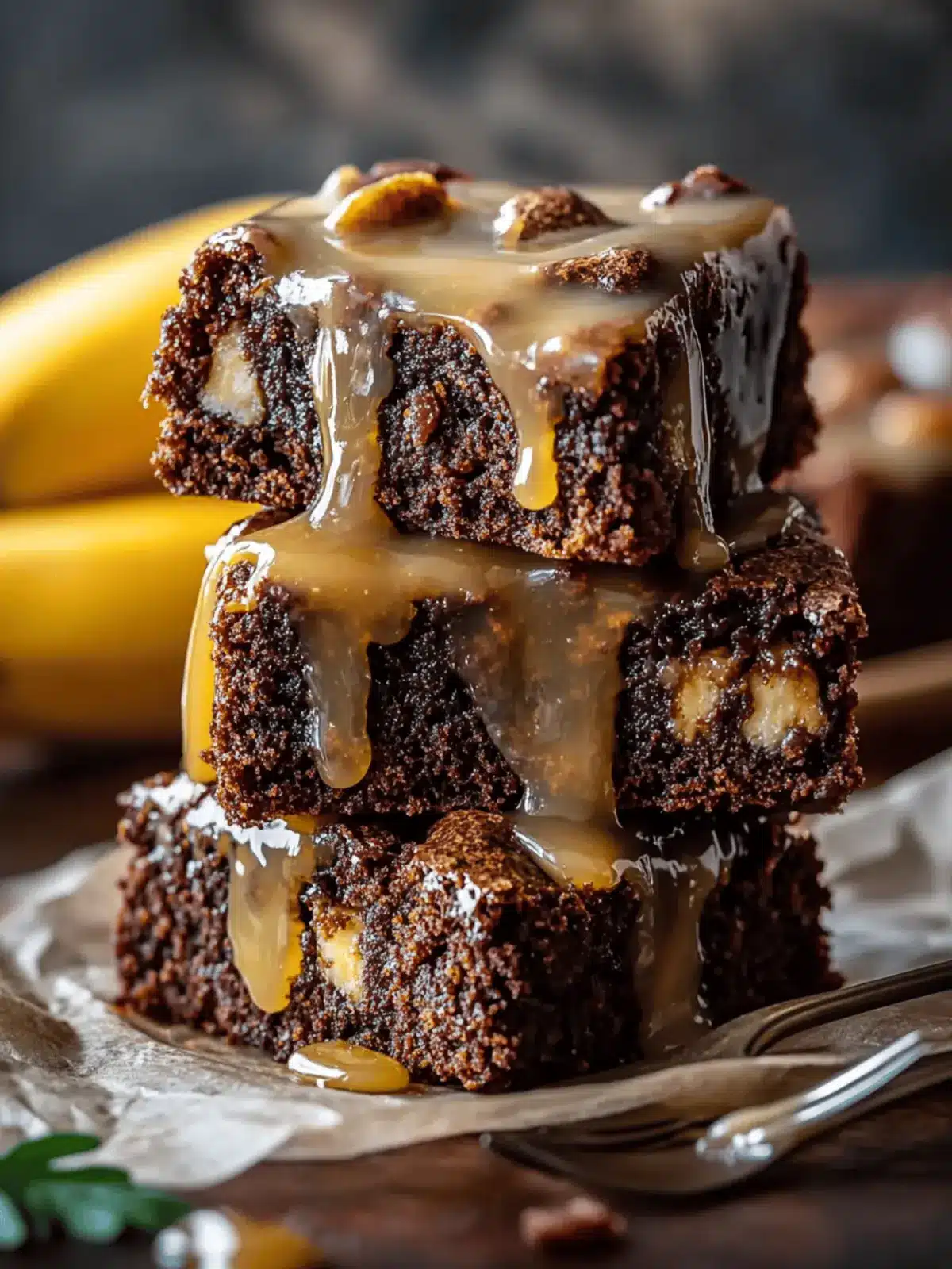 Why Science Makes Banana Bread Brownies With Glaze So Irresistible 4 Why Science Makes Banana Bread Brownies With Glaze Irresistible