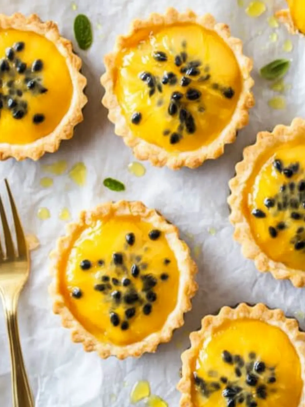 Passionfruit Tartlets: Tropical Delights for Every Celebration 4 Passionfruit Tartlets