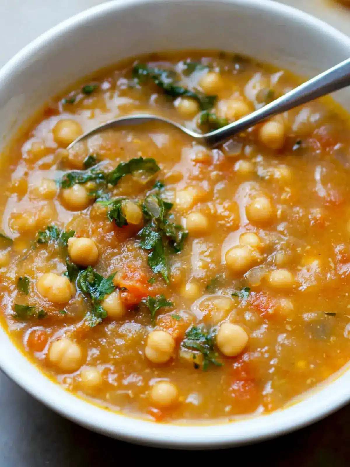20-Minute Chickpea Soup for a Cozy, Healthy Dinner 2 Chickpea Soup (20 minutes)