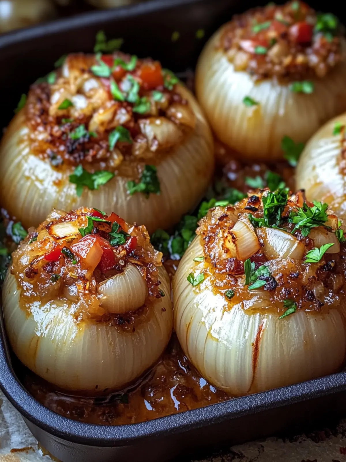 Savor Middle Eastern Stuffed Onions: Irresistibly Vegan Delights 4 Middle Eastern Stuffed Onions: A Savory Vegan Delight!