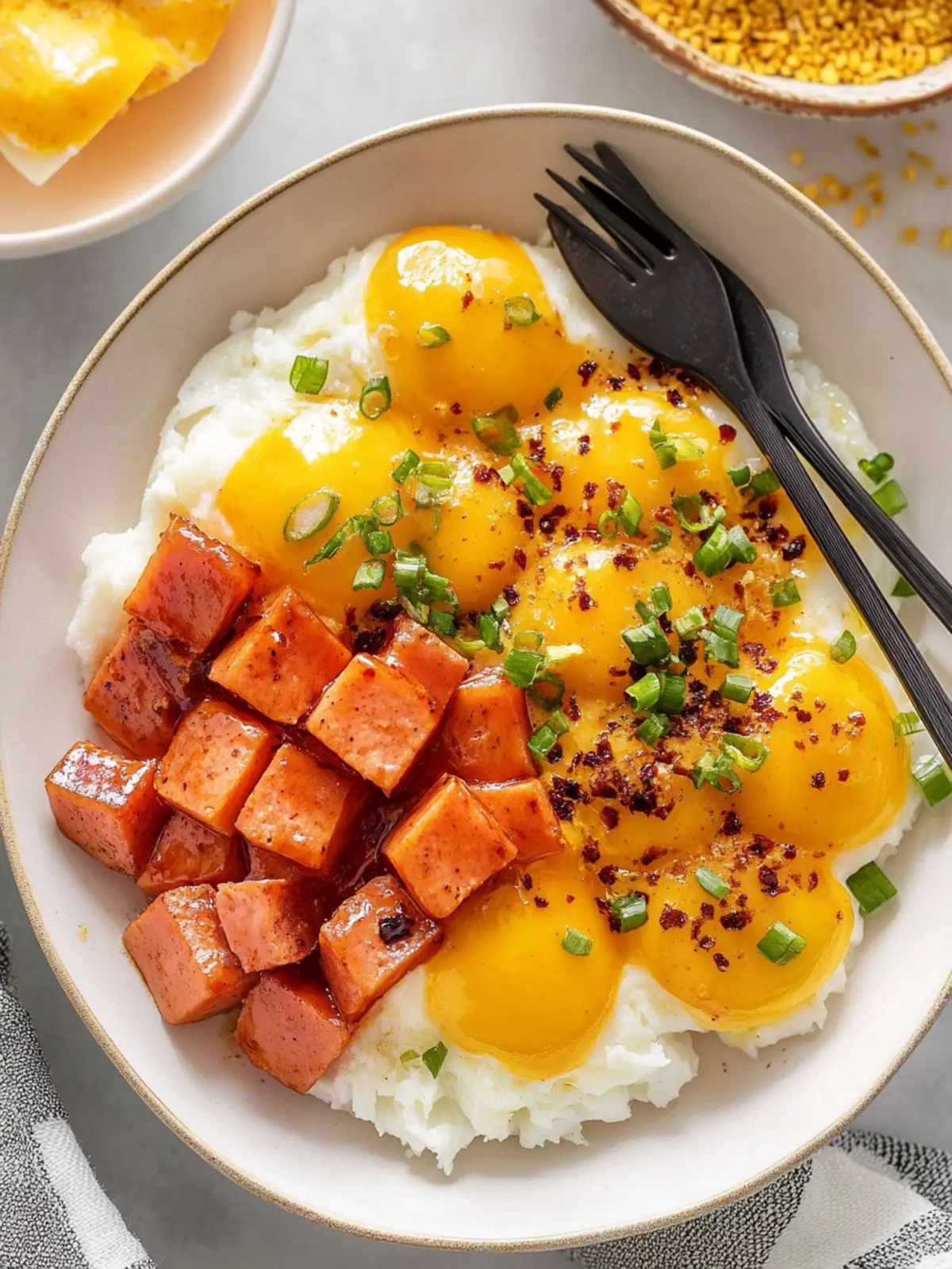 Savor the Island Vibes: Caramelized Spam and Eggs Recipe 3 Caramelized Spam and Eggs Recipe