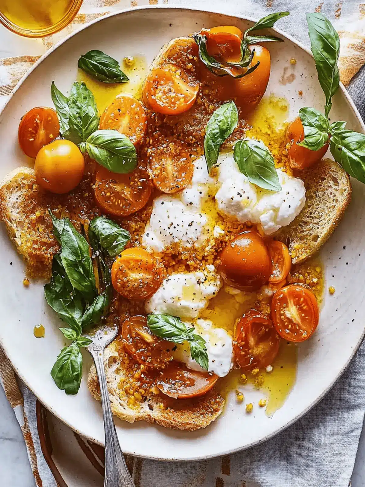 Sun Gold Tomato Caprese with Burrata: A Summer Delight 4 Sun Gold Tomato Caprese with Burrata: A Summer Delight