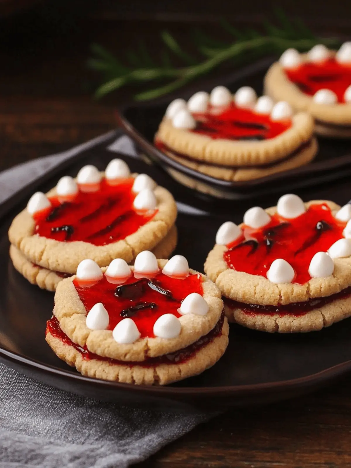 Vampire Cookies: Spooky Sweet Treats for Halloween Fun 2 Vampire Cookies