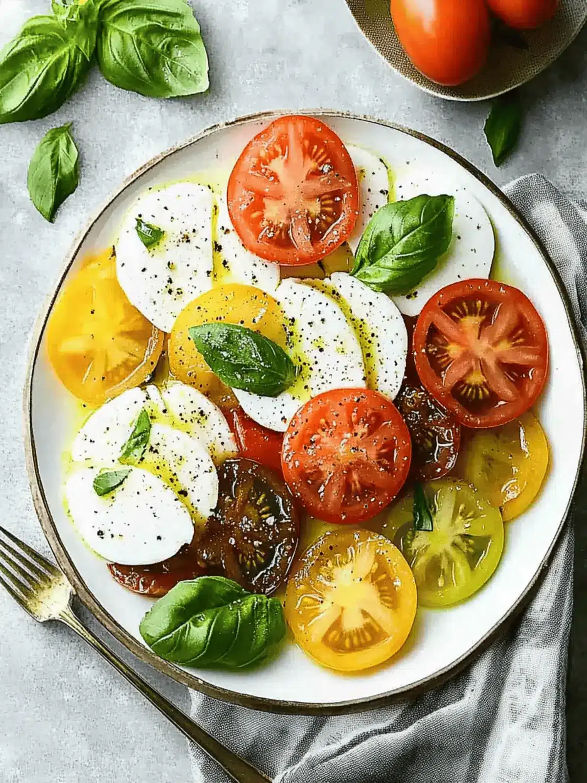 Heirloom Tomato Caprese Salad: A Summer Delight You ll Love 3 Heirloom Tomato Caprese Salad: A Summer Delight You ll Love