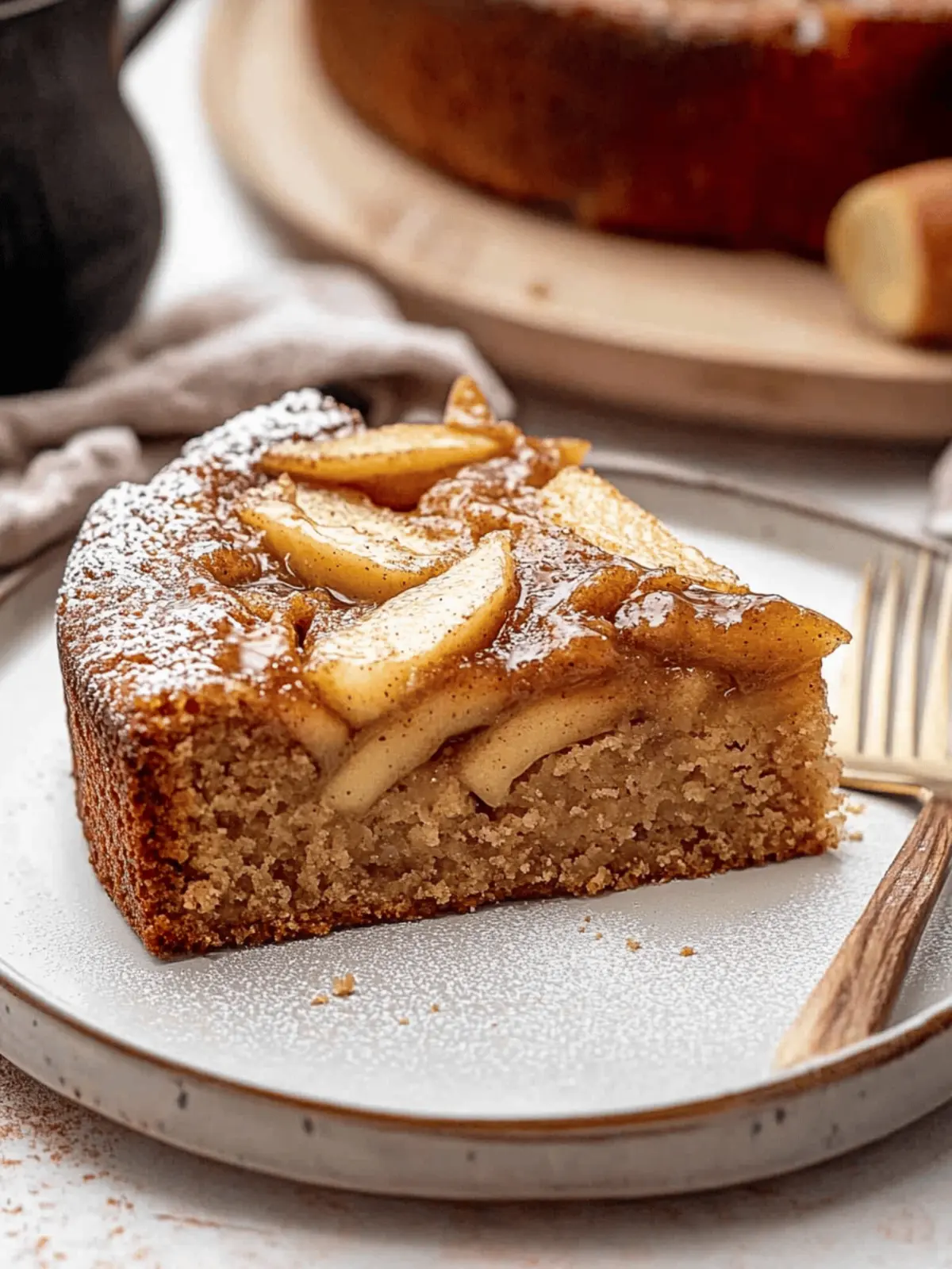 Cinnamon Apple Cake: Easy No-Butter Delight for Fall 3 Cinnamon Apple Cake