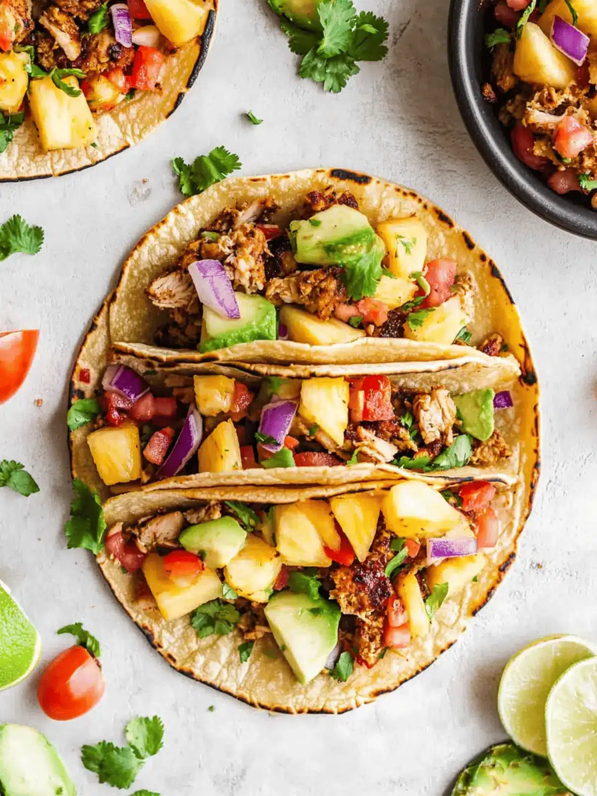 Pineapple Turkey Tacos: A Flavorful 20-Minute Delight 2 Pineapple Turkey Tacos