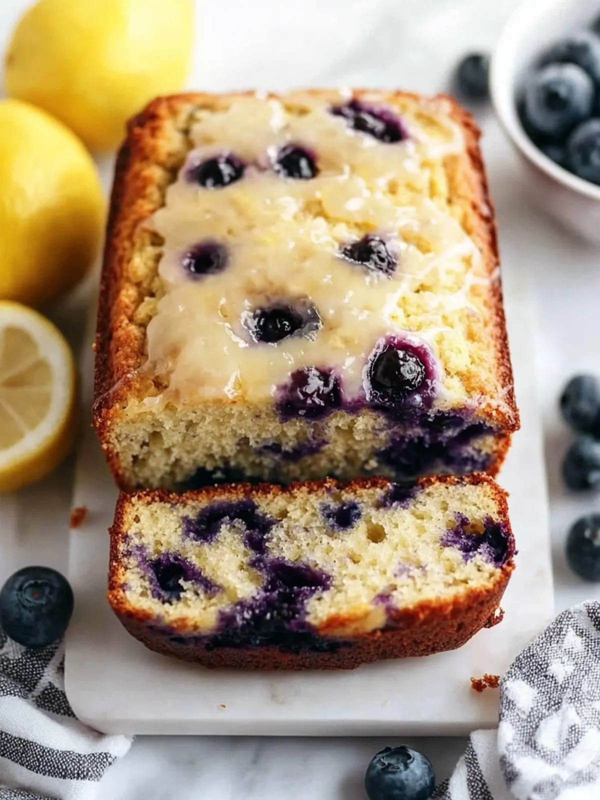 Lemon Blueberry Loaf Recipe: Brighten Your Day with Every Slice 2 Lemon Blueberry Loaf Recipe