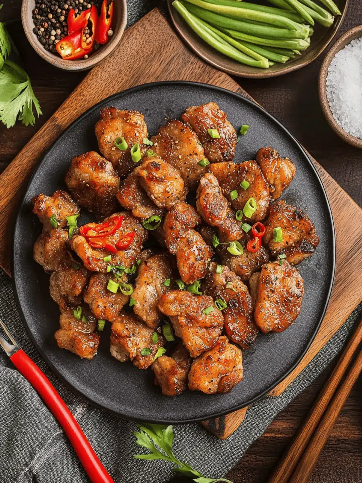 Crispy Salt & Pepper Pork Chop Bites for Quick Flavor Fix 3 Salt & Pepper Pork Chop Bites