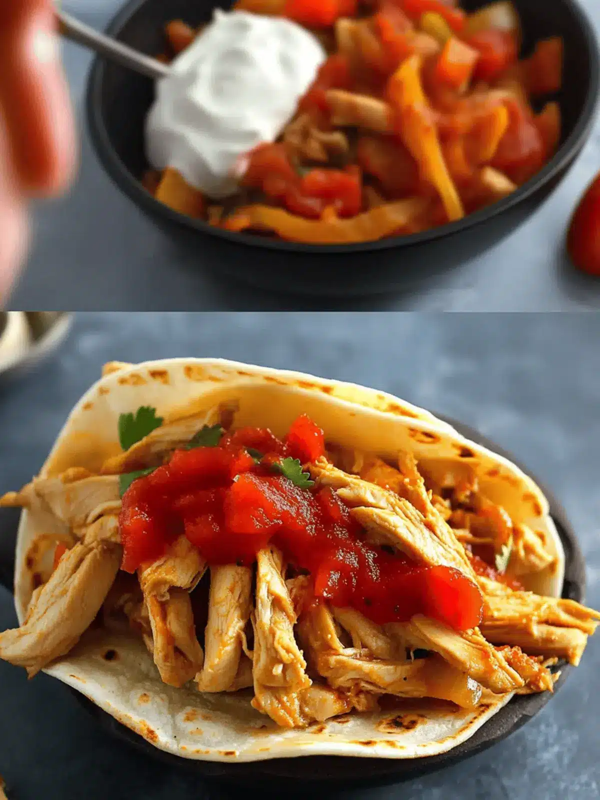 Skillet Chicken Fajitas with Rotisserie Chicken Made Easy 3 Skillet Chicken Fajitas with Rotisserie Chicken