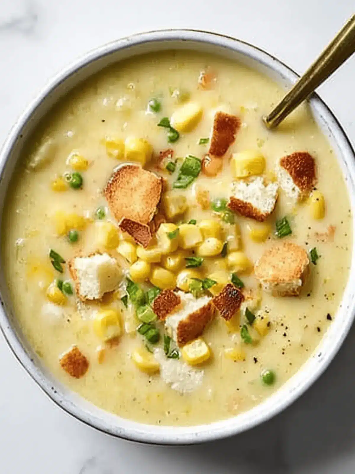 Creamy Corn Chowder with Crispy Bacon for Summer Joy 2 Creamy Corn Chowder with Crispy Bacon for Summer Joy