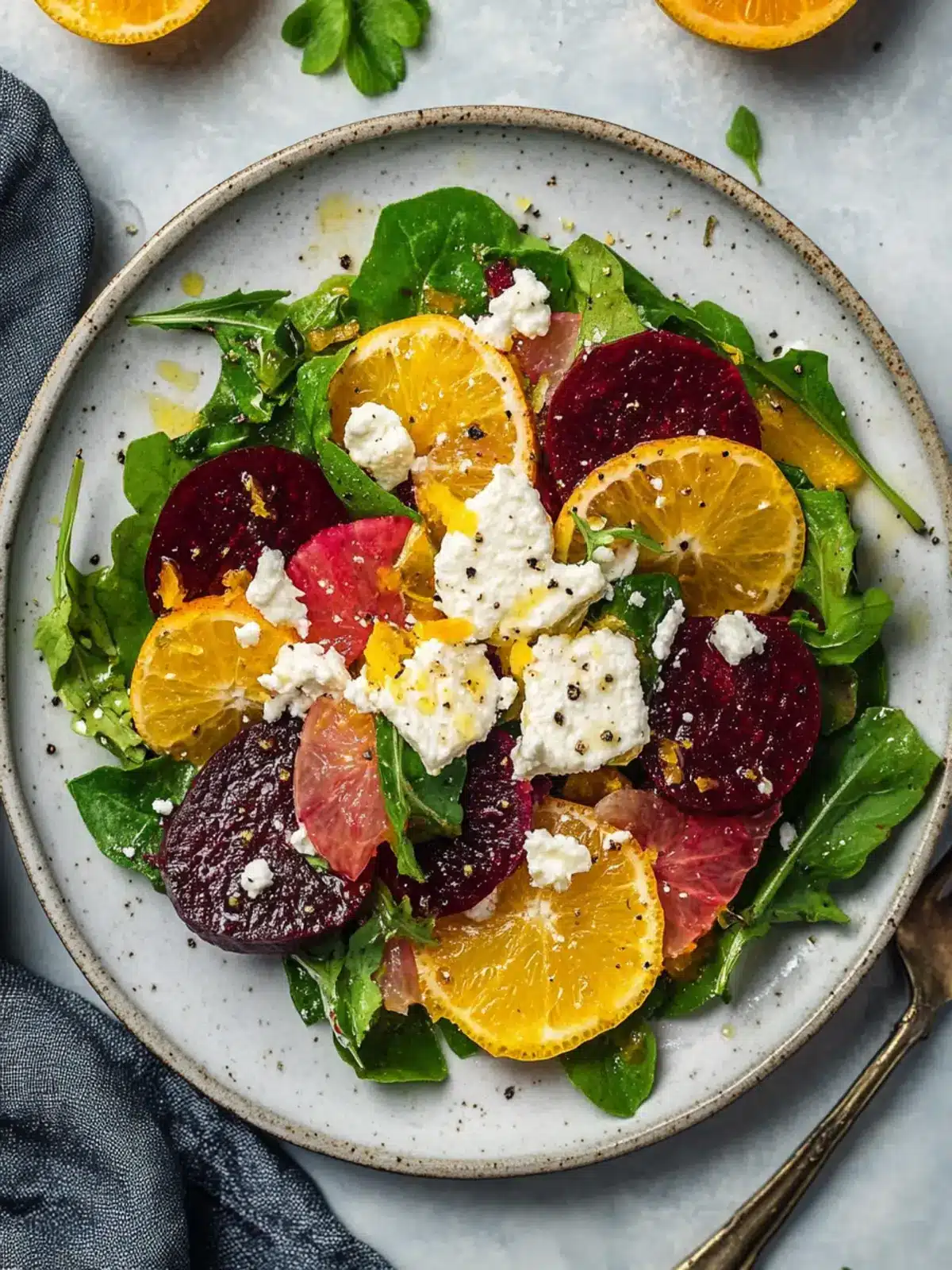 Brighten Your Plate with Roasted Beet and Citrus Salad With Goat Cheese 2 Roasted Beet and Citrus Salad With Goat Cheese