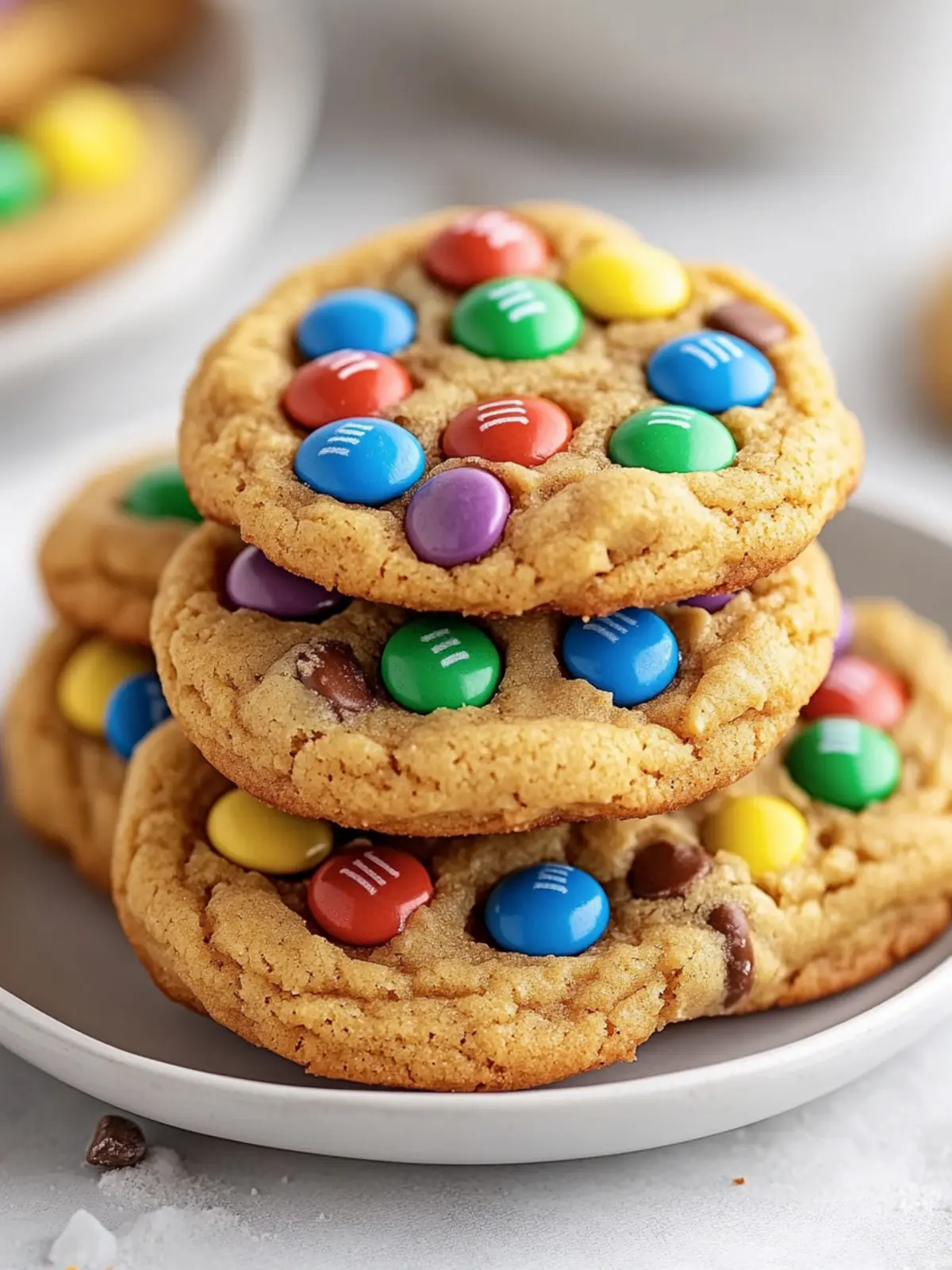 Irresistibly Chewy Peanut Butter M&M Cookies You ll Love 4 Peanut Butter M&M Cookies