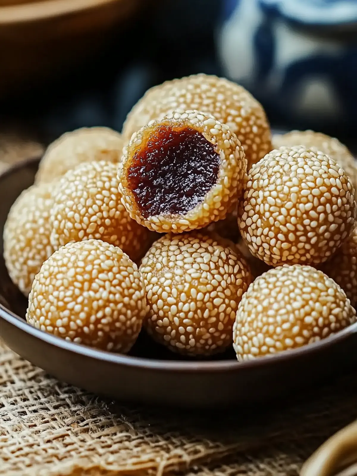 Crispy Golden Sesame Balls That Will Wow Your Taste Buds Today 3 Crispy Golden Sesame Balls That Will Wow Your Taste Buds