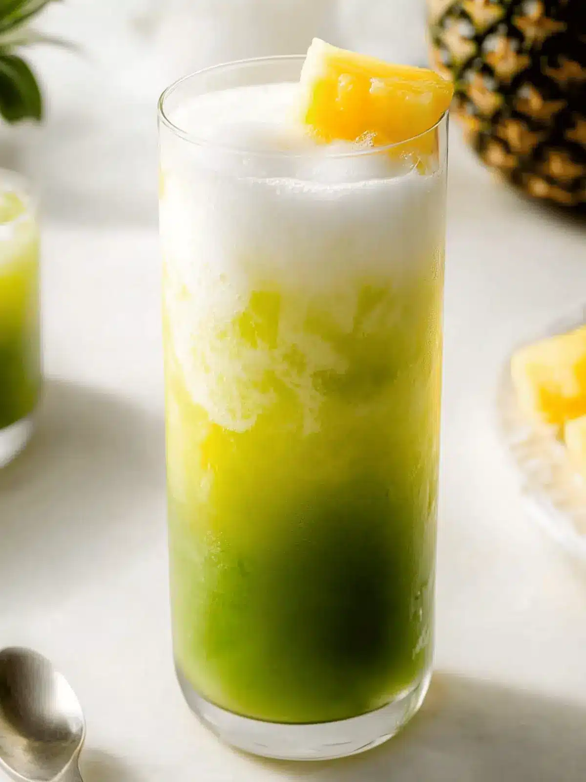 Create Your Own Matcha Pineapple Drink Starbucks Inspired Delight 2 Matcha Pineapple Drink (Starbucks Inspired)