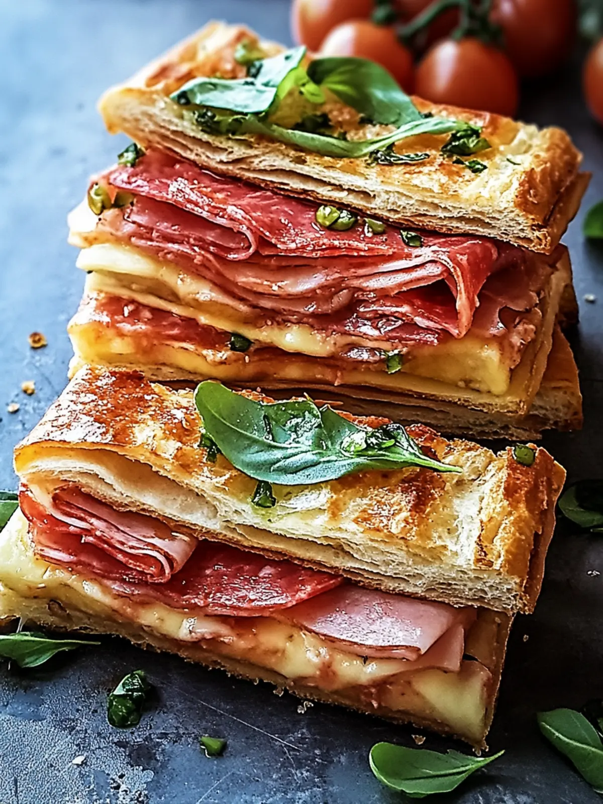 Savory Italian Sub Squares That Everyone Will Love 4 Italian Sub Squares