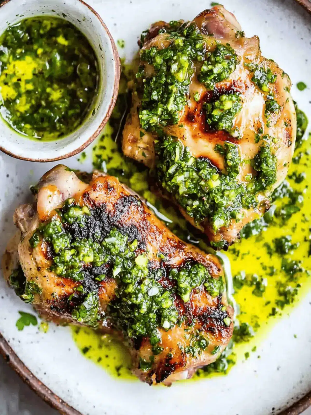 Zesty Chimichurri Chicken Thighs for Quick Summer Feasts 2 Chimichurri Chicken Thighs