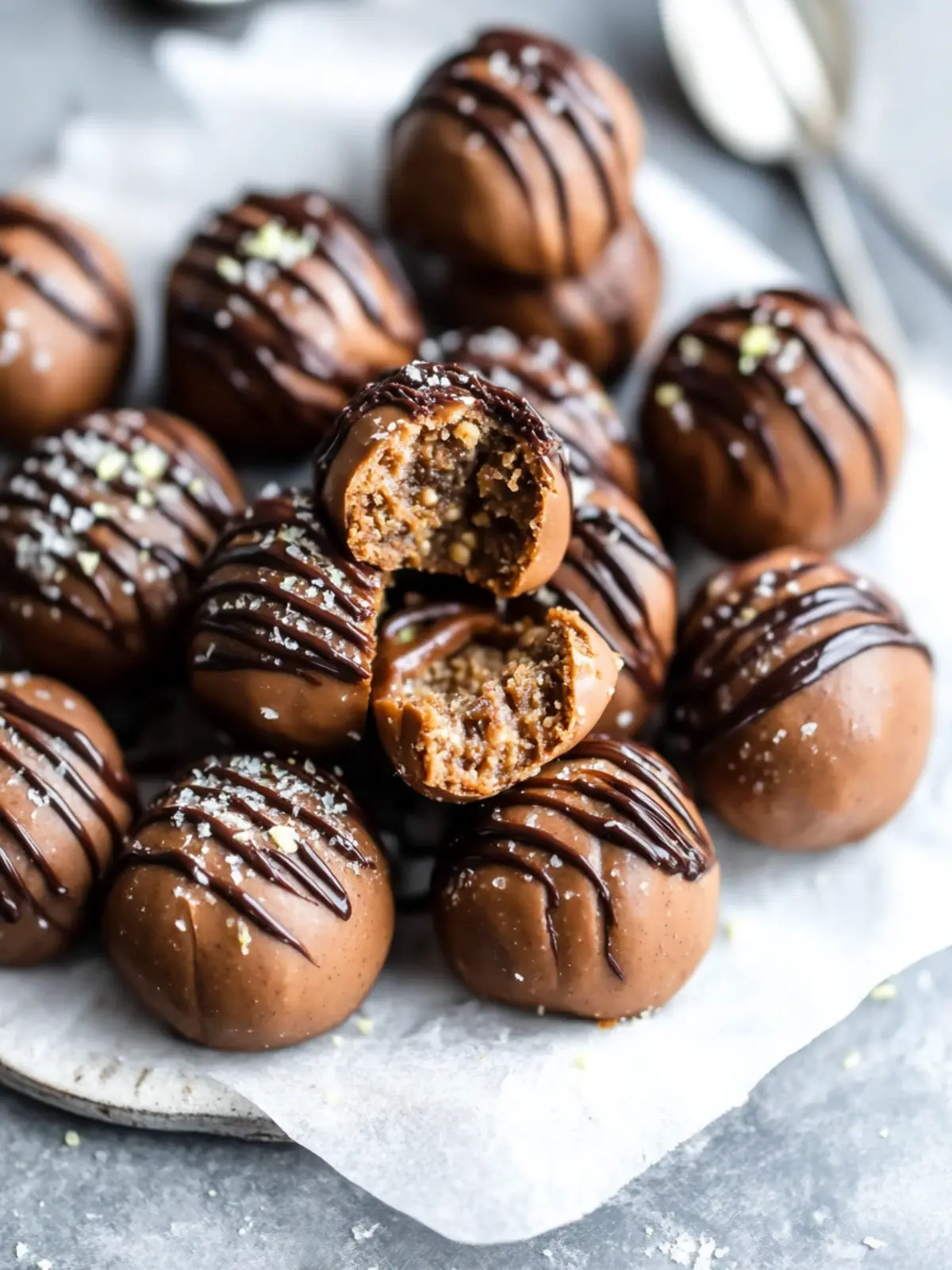 Vegan Chickpea Gingerbread Buckeyes for Guilt-Free Indulgence 2 Vegan Chickpea Gingerbread Buckeyes