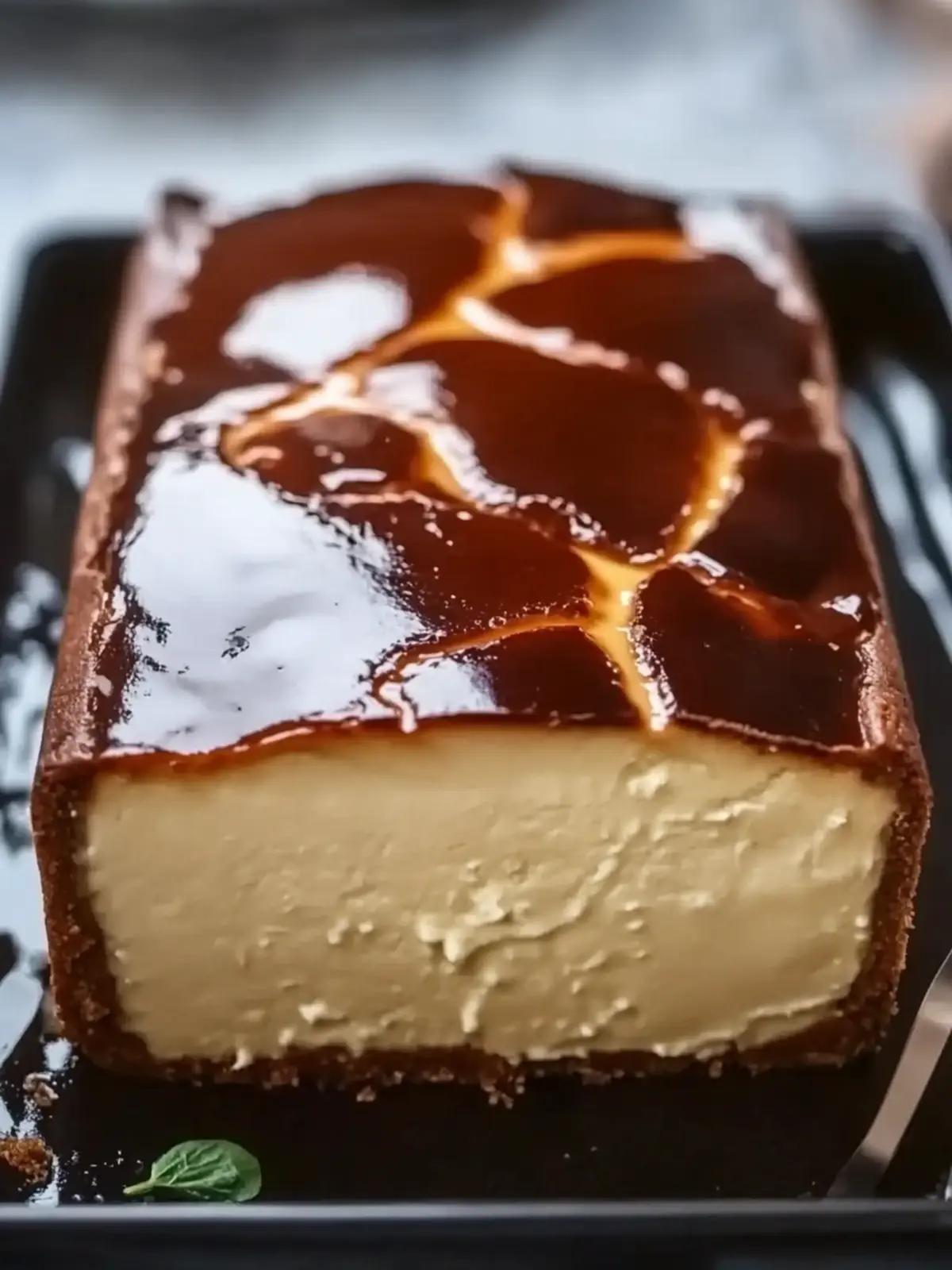 Unique Simple Burnt Basque Cheesecake in a Loaf Pan Recipe 4 Simple Burnt Basque Cheesecake in a Loaf Pan for Delightful Desserts
