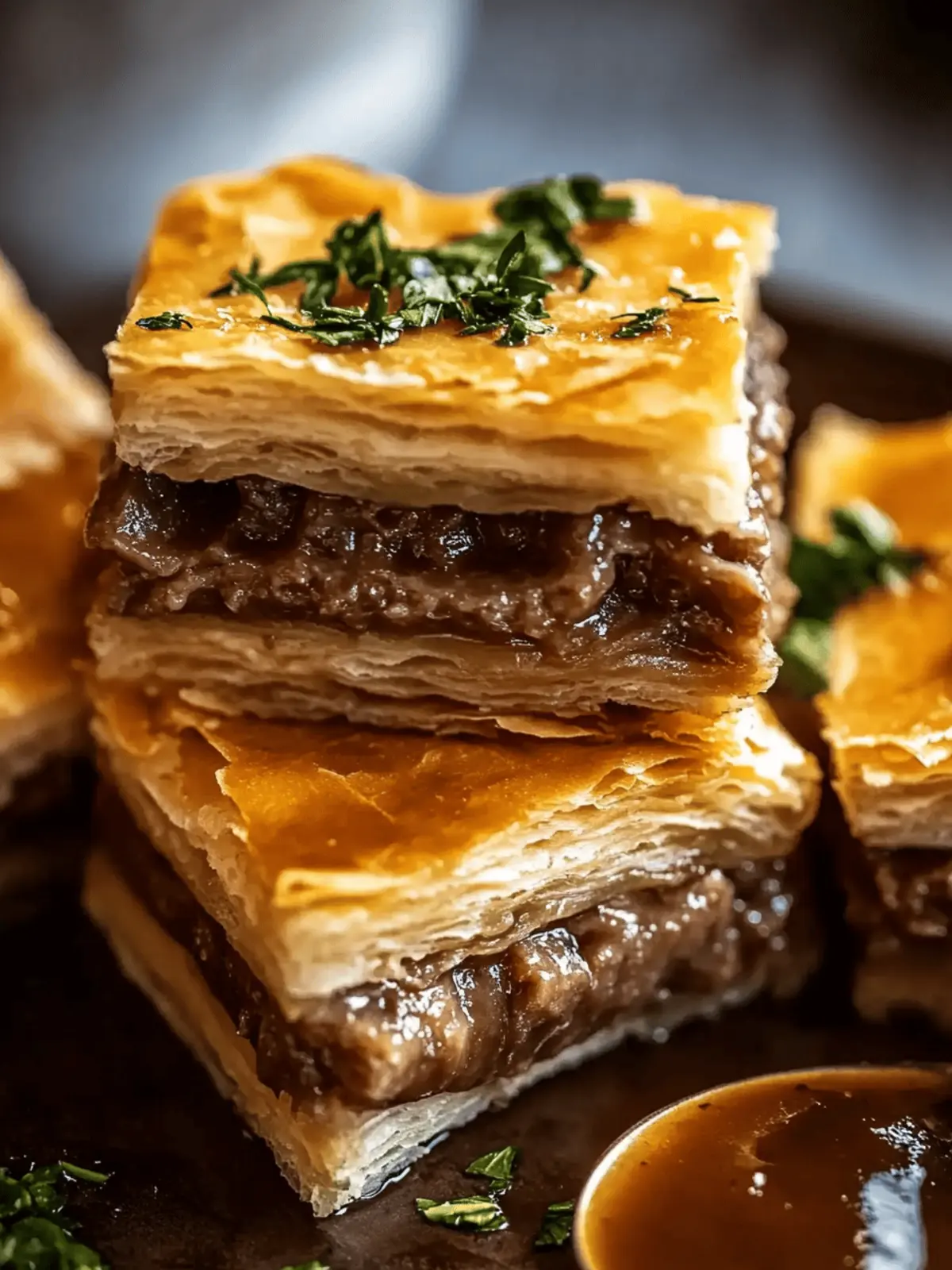 Delicious French Dip Squares: A Fun Twist on Comfort Food 4 French Dip Squares