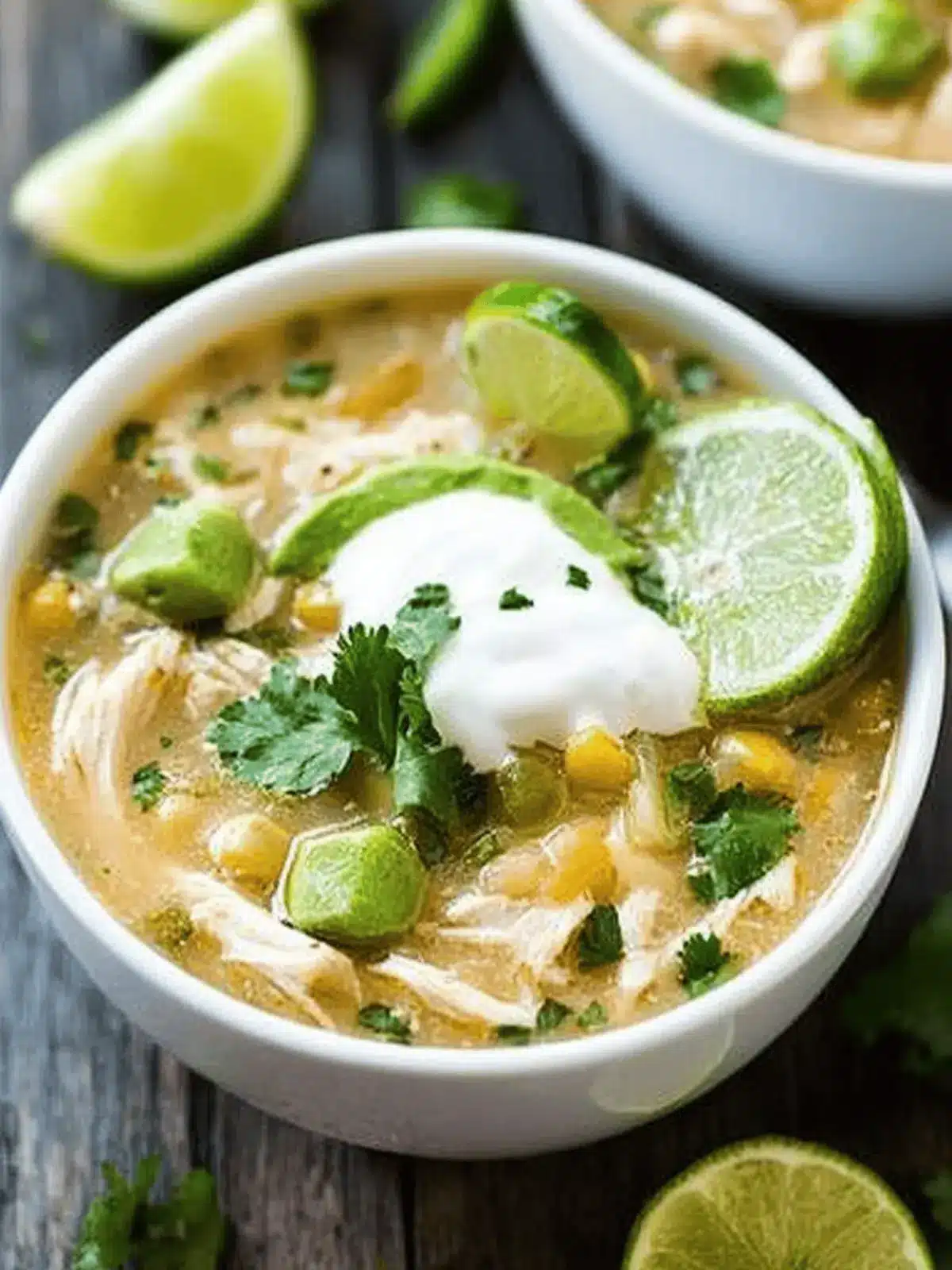 Creamy Crockpot White Chicken Chili for Cozy Weeknight Dinners 4 Crockpot White Chicken Chili
