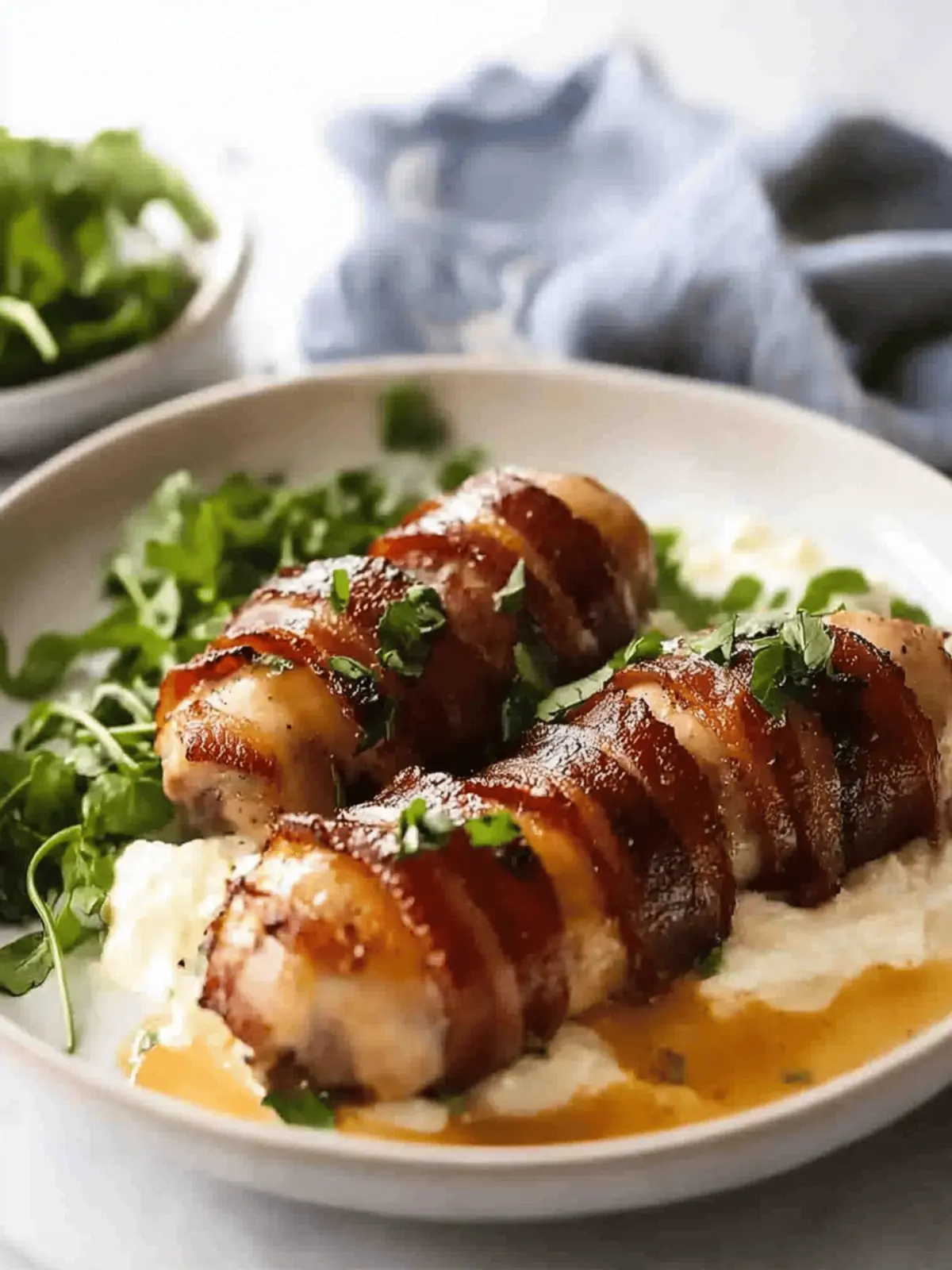 Bacon Wrapped Chicken Bliss - Juicy, Crispy Flavor Explosion 2 Bacon Wrapped Chicken
