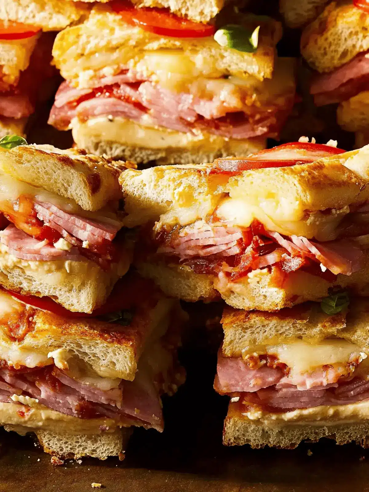 Savory Italian Sub Squares That Everyone Will Love 4 Italian Sub Squares