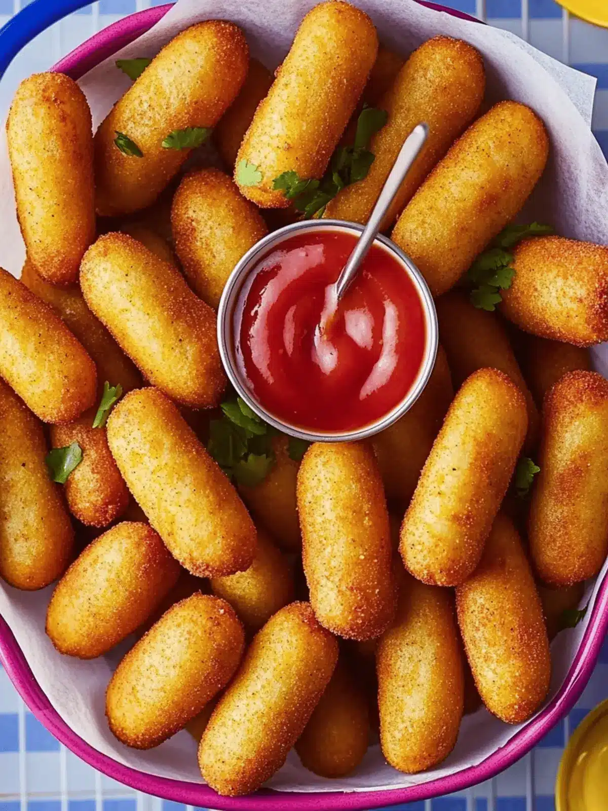 Mini Corn Dogs: Irresistibly Crunchy and Kid-Approved Treats 3 Mini Corn Dogs