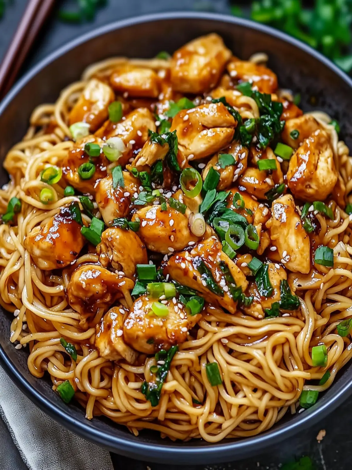 Sticky Garlic Chicken Noodles: Your New Dinner Obsession 3 Sticky Garlic Chicken Noodles