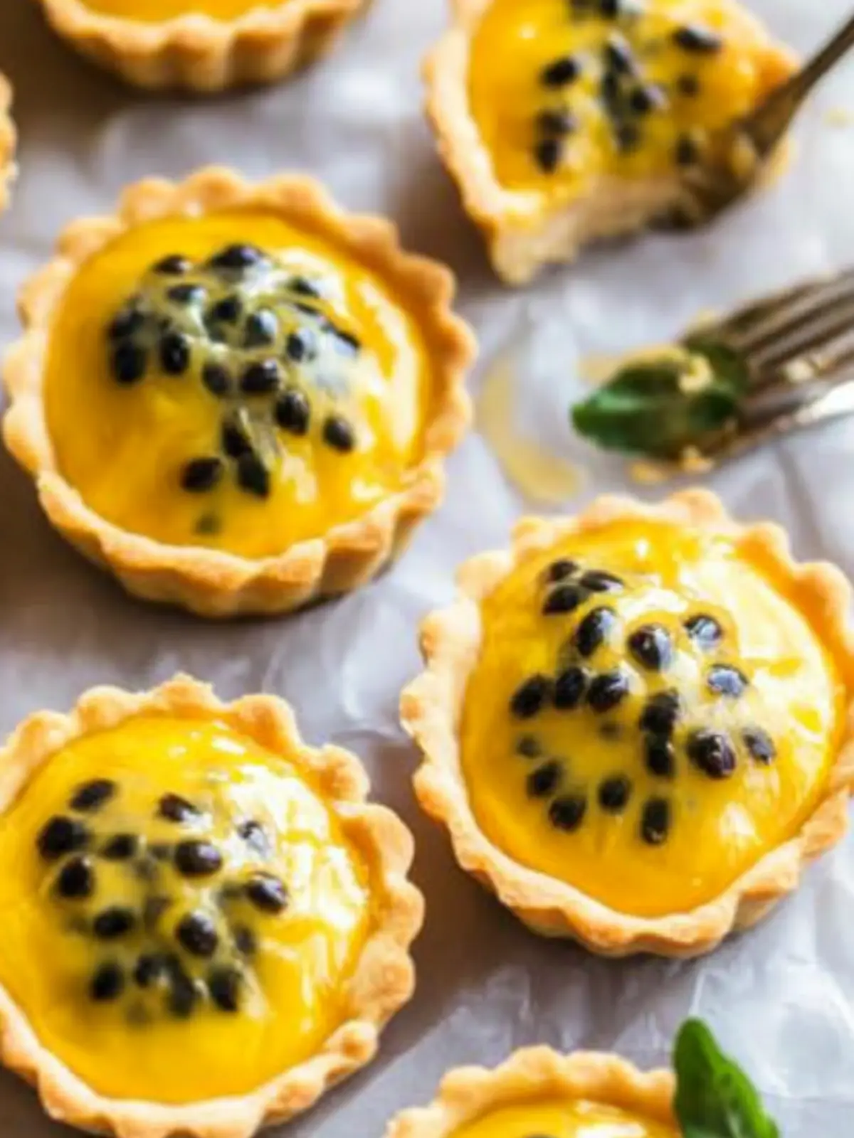 Passionfruit Tartlets: Tropical Delights for Every Celebration 3 Passionfruit Tartlets