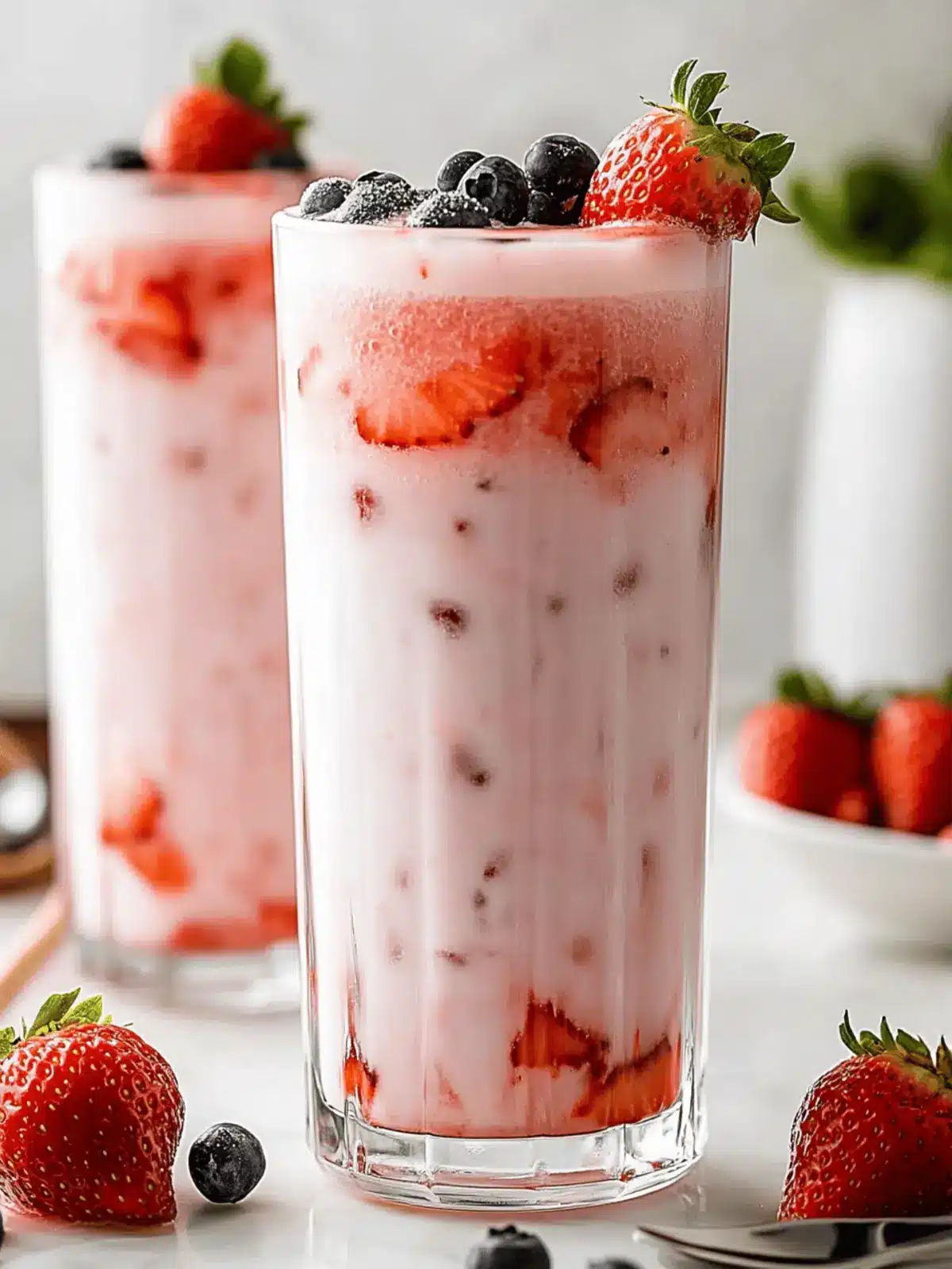 Delicious Strawberry Milk Tea to Savor Any Summer Day 2 Strawberry Milk Tea