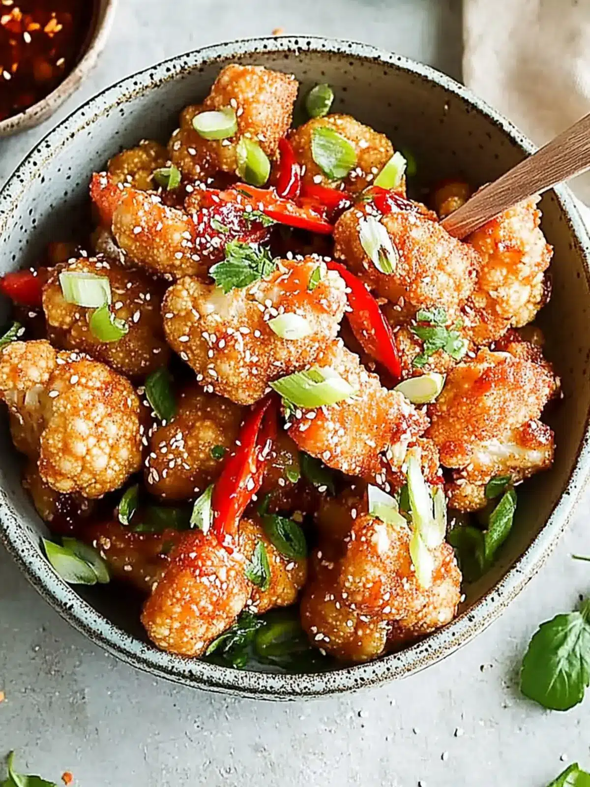 Bang Bang Cauliflower: Crispy, Spicy, and Perfectly Addictive 4 Bang bang cauliflower