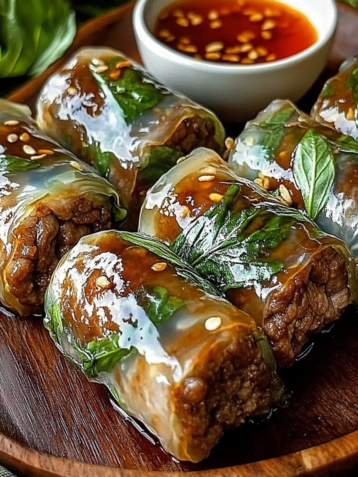 Thai Basil Beef Rolls: Quick, Fresh, and Flavor-Packed Delights 3 Thai Basil Beef Rolls