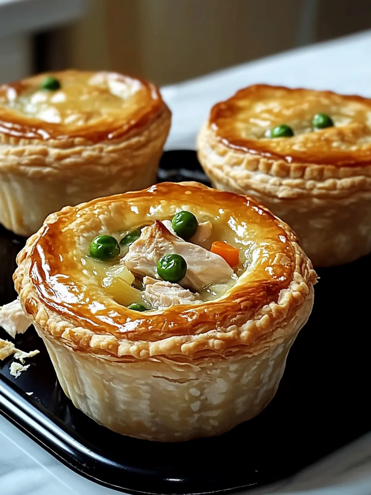 Irresistible Mini Chicken Pot Pies: Cozy Comfort in Every Bite 3 Irresistible Mini Chicken Pot Pies
