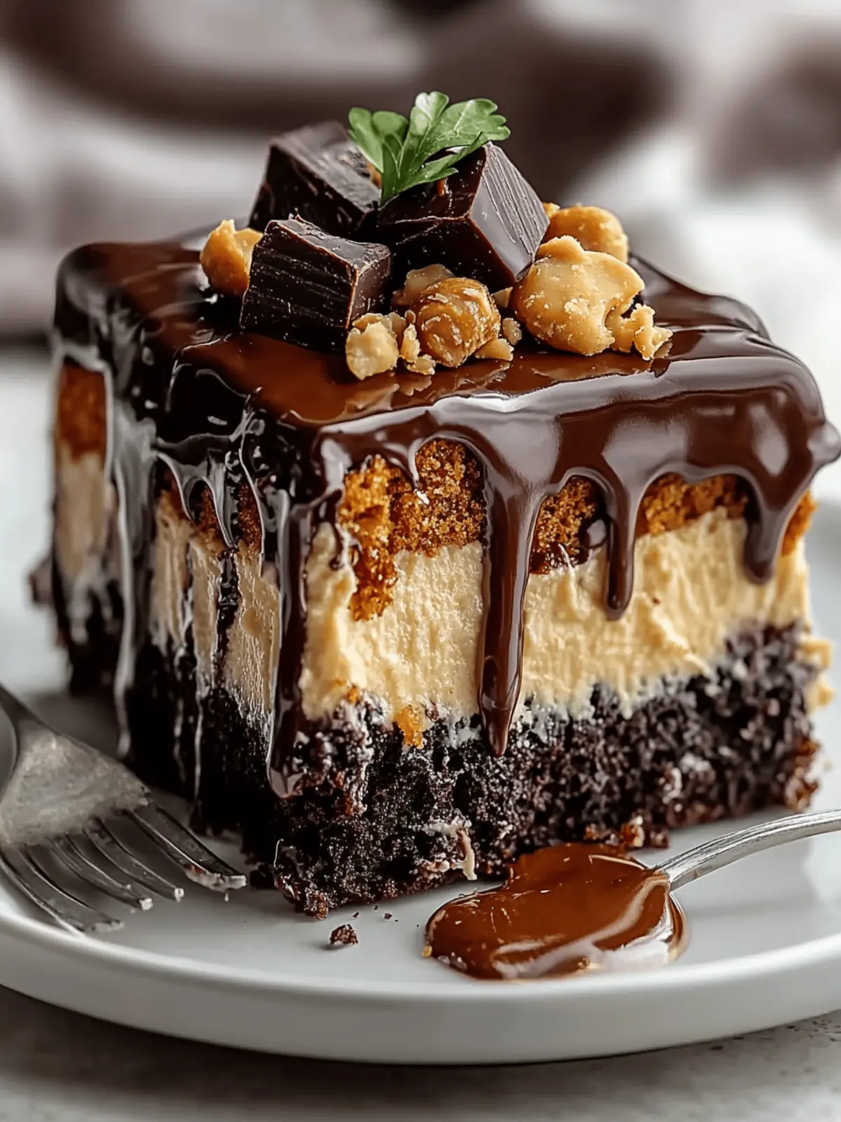 Irresistible Chocolate Peanut Butter Poke Cake Recipe You ll Love 4 Irresistible Chocolate Peanut Butter Poke Cake Recipe