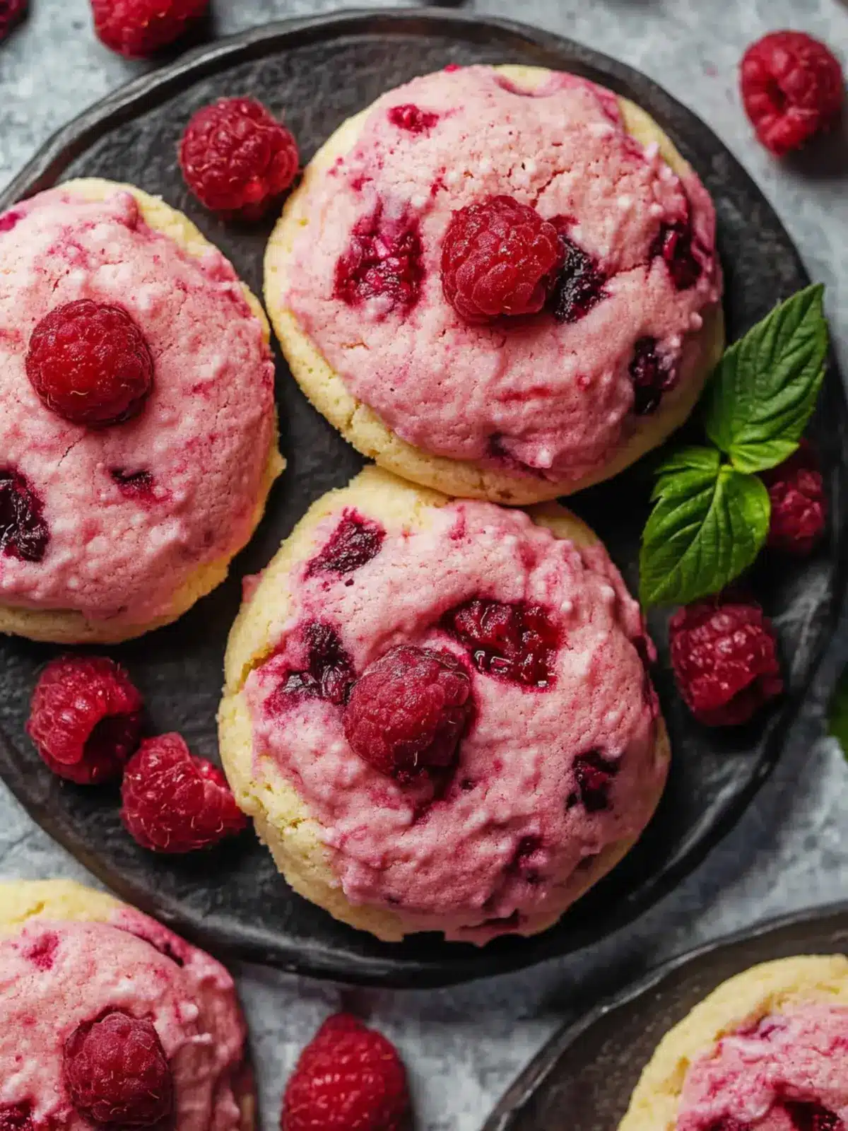 Gooey Raspberry Cookies That Melt in Your Mouth 2 Raspberry Cookies