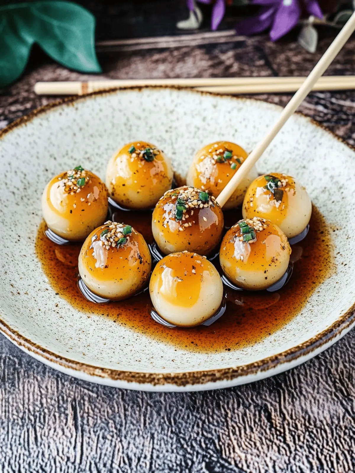 Mitarashi Dango: Vegan Japan's Sweet Chewy Delight to Make 4 Mitarashi Dango and Vegan Japan