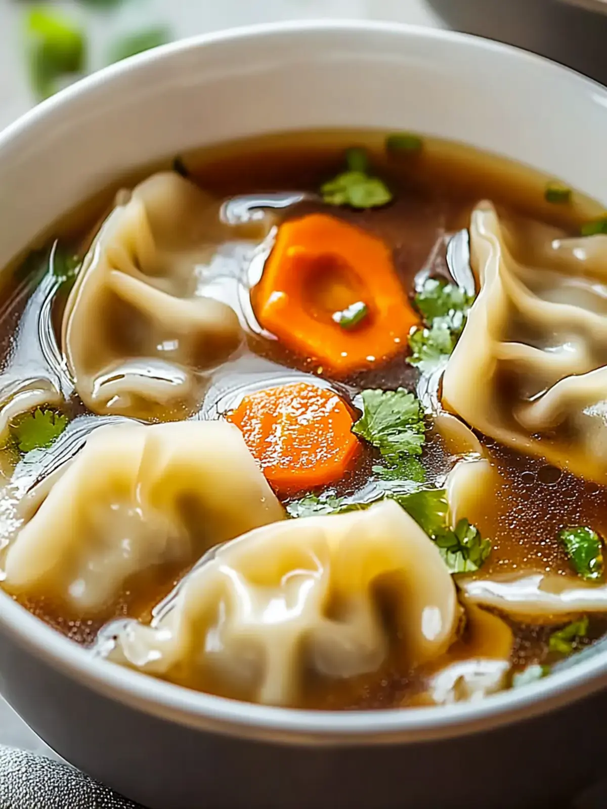 Savor the Cozy Flavor of Comforting Potsticker Soup 4 Comforting Potsticker Soup
