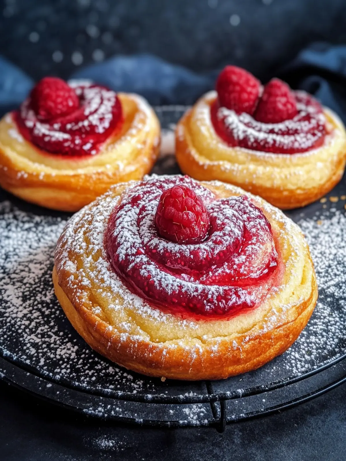 Delicious Sugar Raspberry Danish Bun for Sweet Mornings 2 Sugar Raspberry Danish Bun