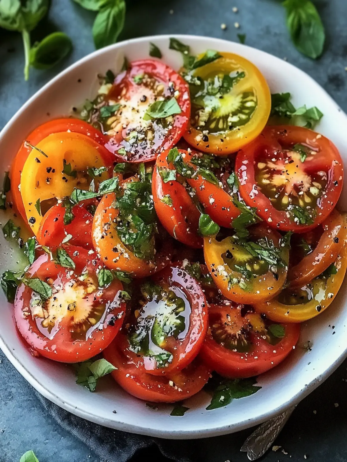 Zesty Egyptian Tomato Salad Bursting with Fresh Herbs Bliss 4 Zesty Egyptian Tomato Salad Bursting with Fresh Herbs
