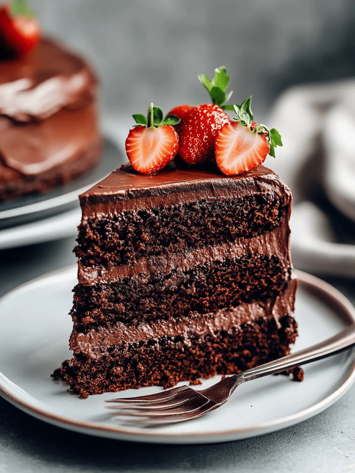 The Best Paleo Chocolate Cake with Decadent Frosting 2 The Best Paleo Chocolate Cake with Paleo Chocolate Frosting
