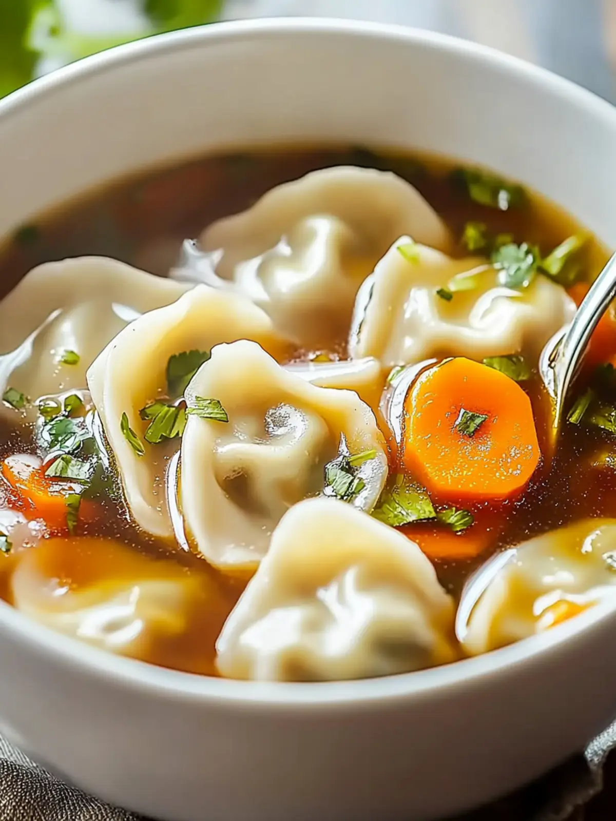 Savor the Cozy Flavor of Comforting Potsticker Soup 3 Comforting Potsticker Soup