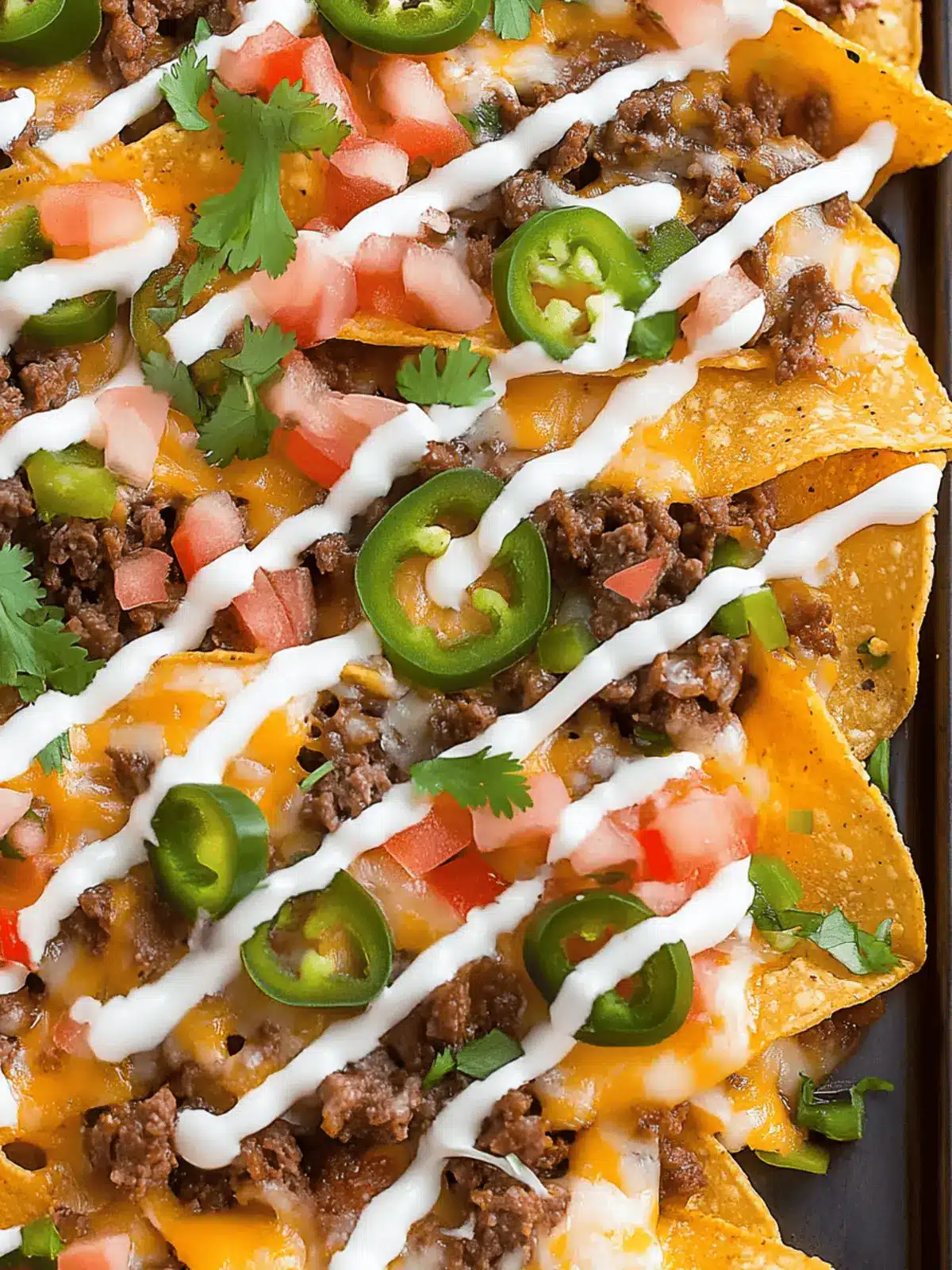 Loaded Beef Nachos: The Game Day Snack Everyone Will Love 3 Loaded Beef Nachos