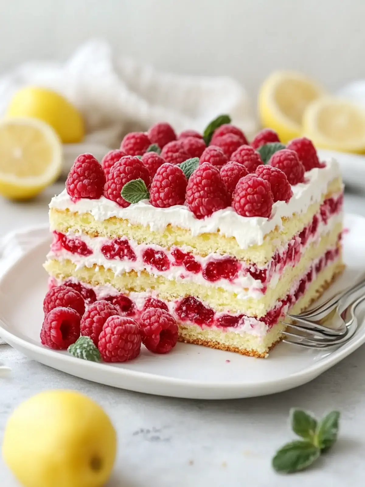 Delight Your Senses with No-Bake Lemon Raspberry Icebox Cake 3 Delight Your Senses with Lemon Raspberry Icebox Cake