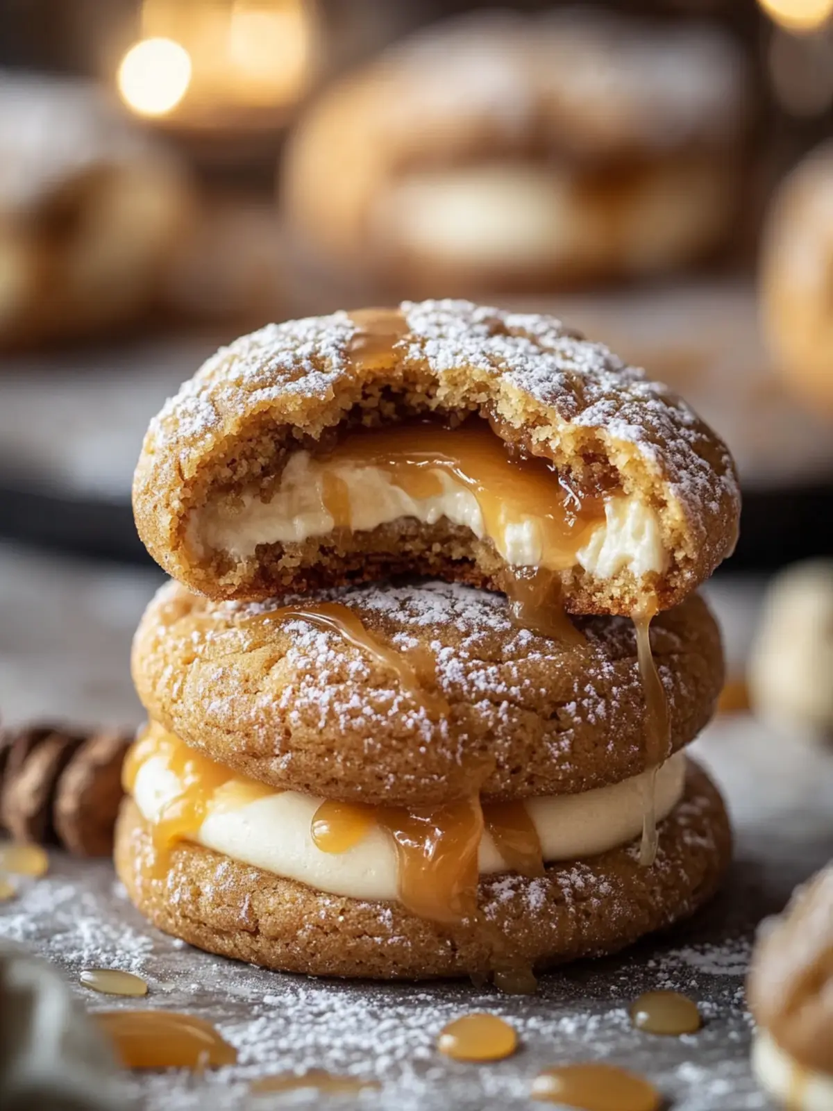 Cheesecake Caramel Cookies: Irresistibly Chewy and Creamy Treats 3 Cheesecake Caramel Cookies