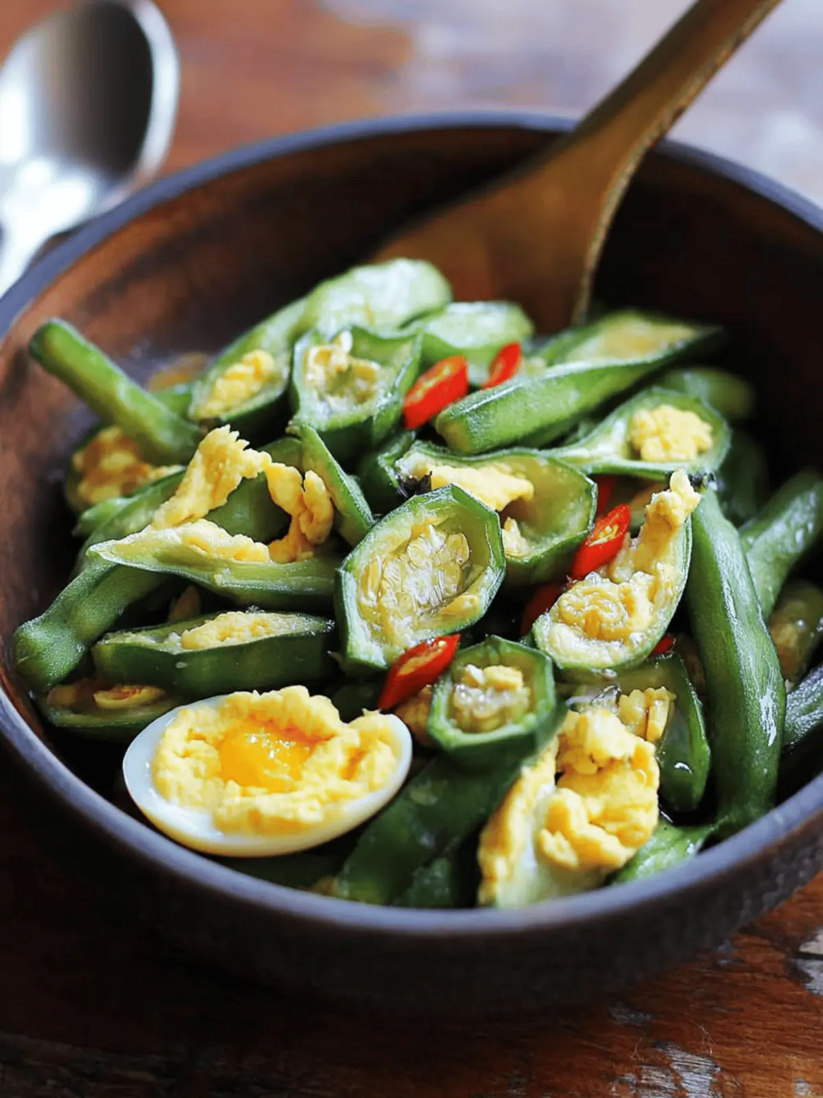 Quick and Tasty Fresh Saut ed Okra and Egg Stir-Fry Delight 3 Fresh Saut ed Okra and Egg