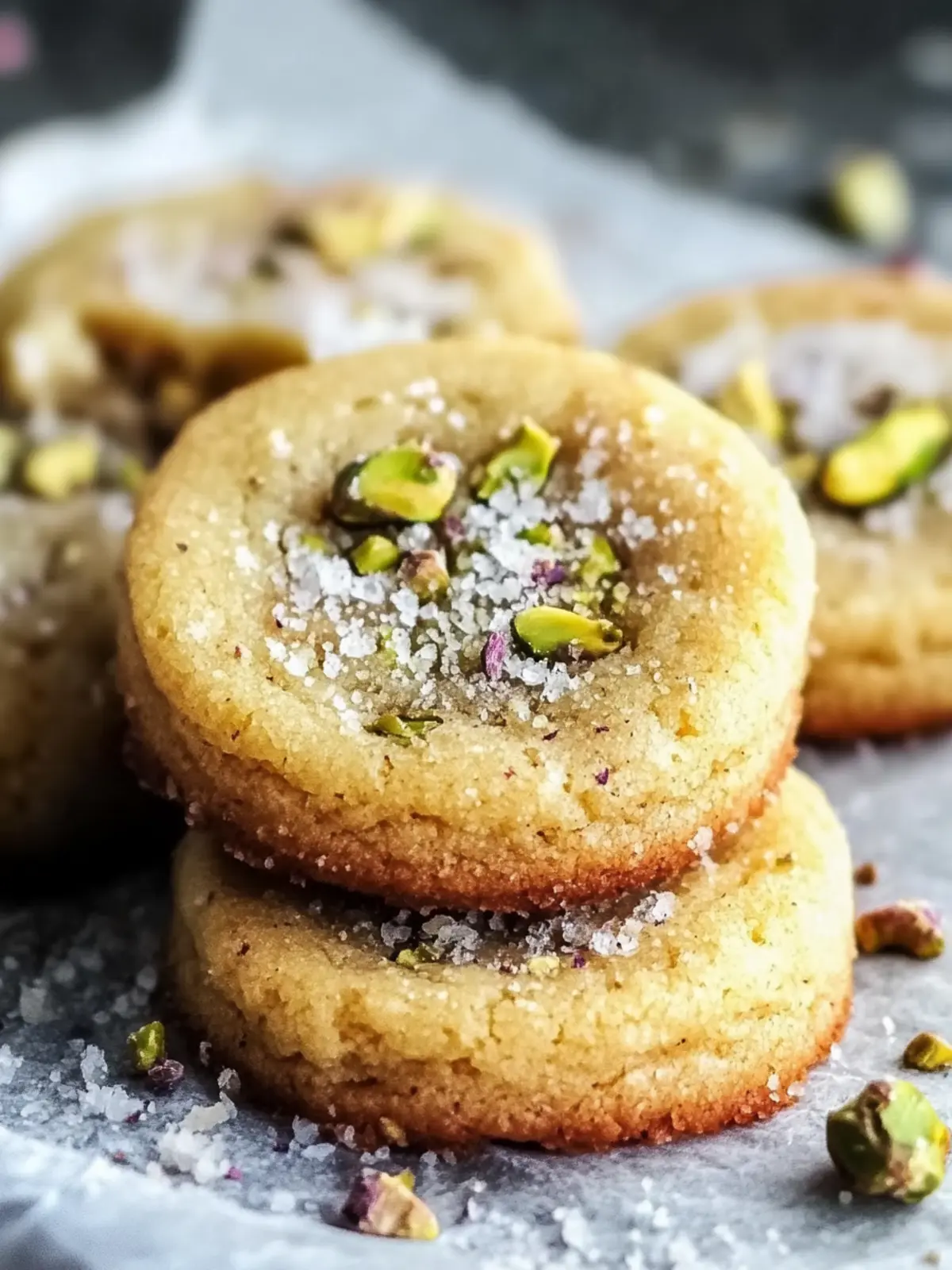 Delicious Salty Buttery Pistachio Cookies You Can't Resist 2 Salty Buttery Pistachio Cookies