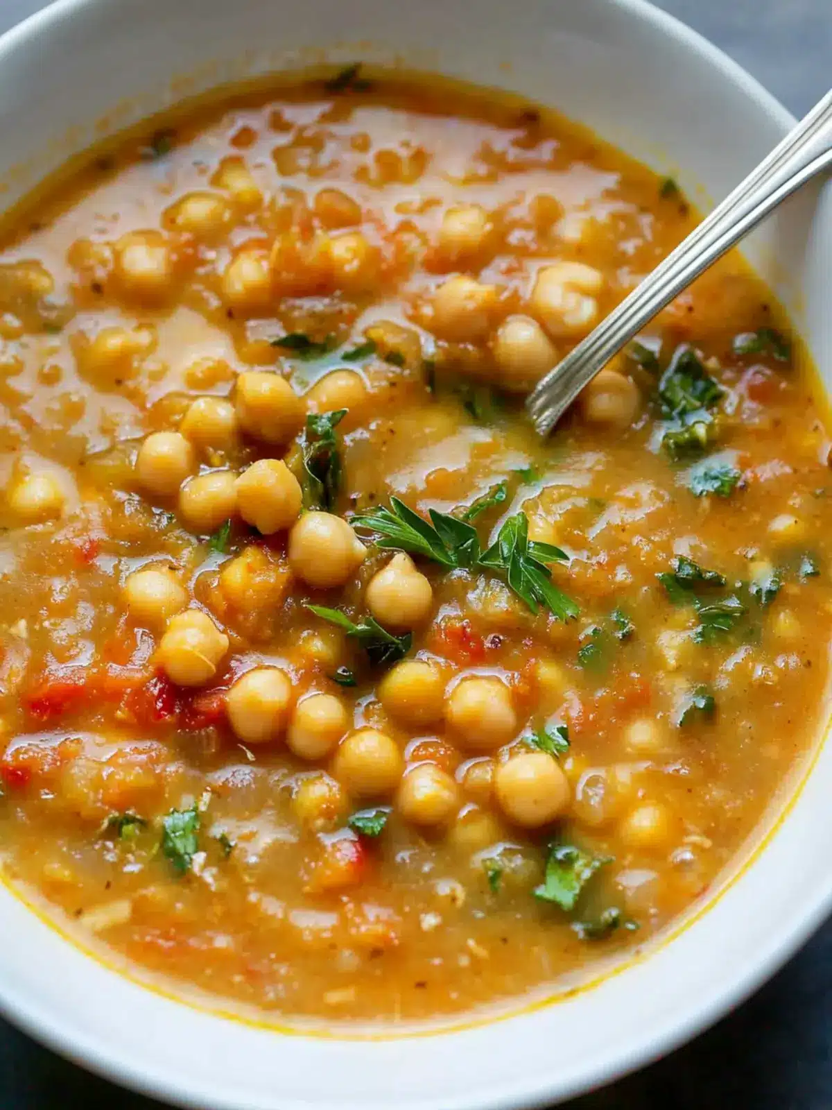 20-Minute Chickpea Soup for a Cozy, Healthy Dinner 3 Chickpea Soup (20 minutes)