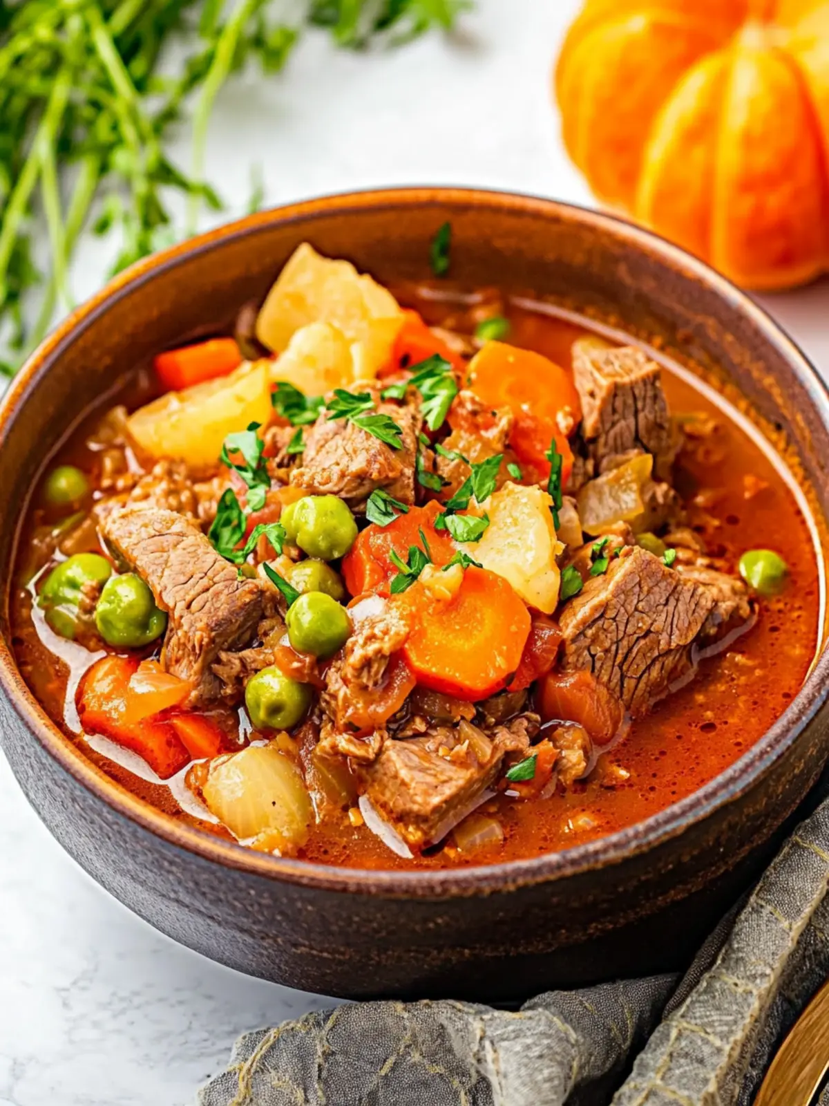 Cozy Up with Flavorful Vegetable Beef Stew Delight 3 Vegetable Beef Stew