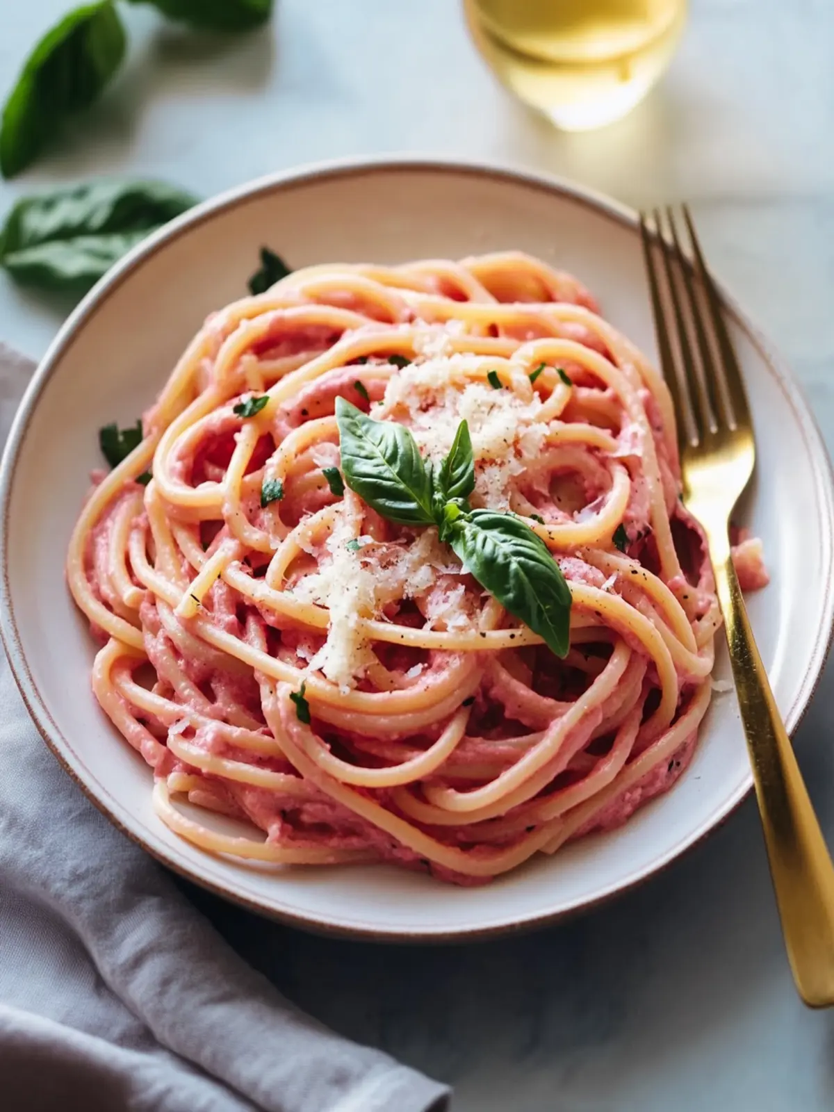 Delicious Pink Sauce Pasta: A Comforting Homemade Delight 2 Pink Sauce Pasta